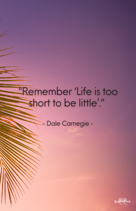Life is too short phrase