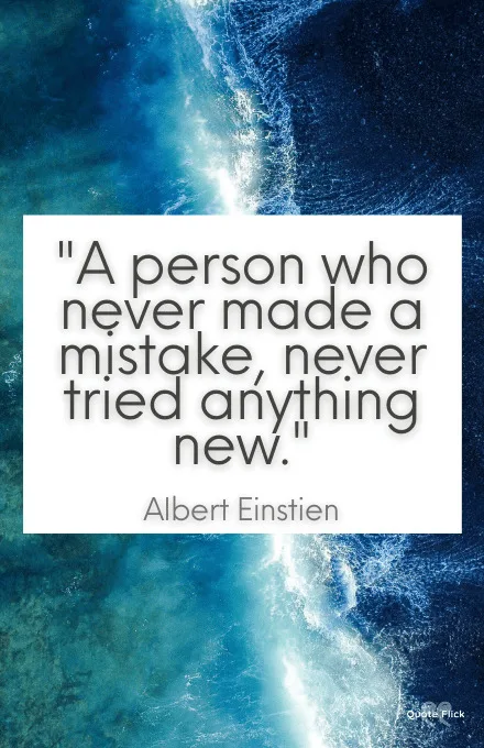 Mistake quotes