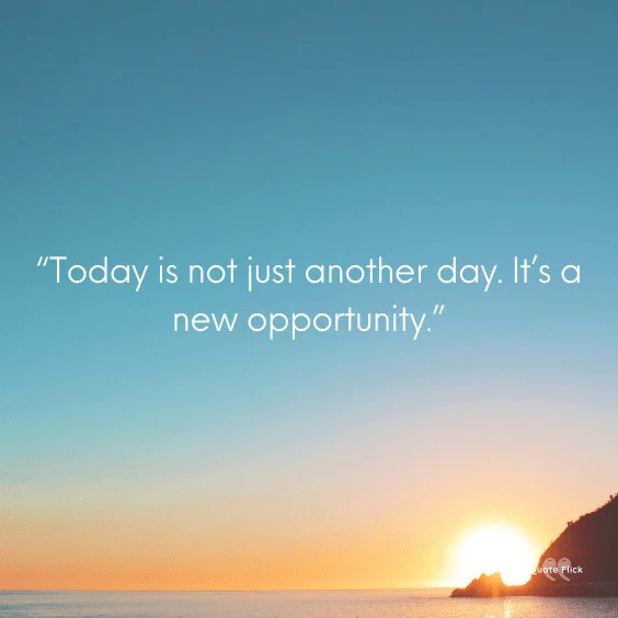 New day inspiration quote