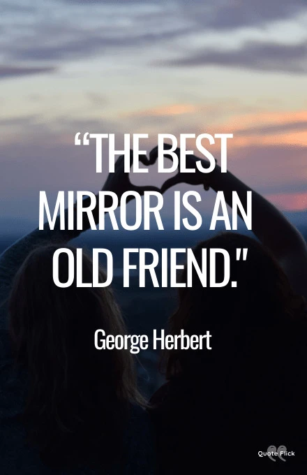 Old best friend quotes
