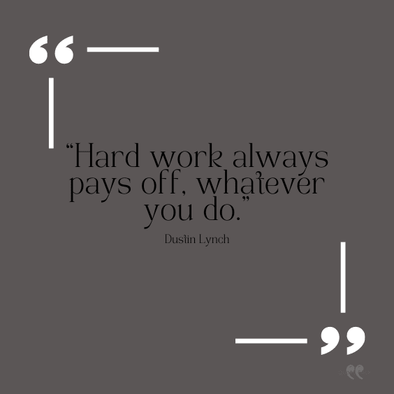 Quotations for hard work
