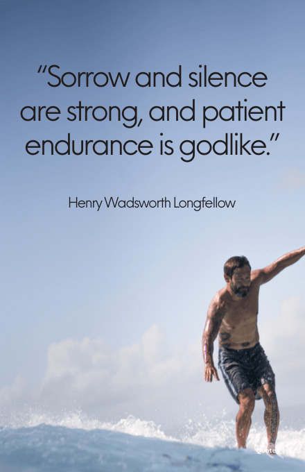 Quotations on endurance