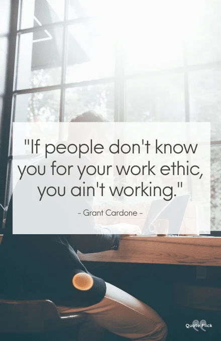 Quote for work ethic