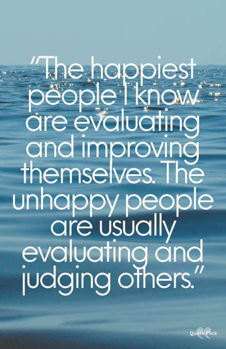 Quote on judging others