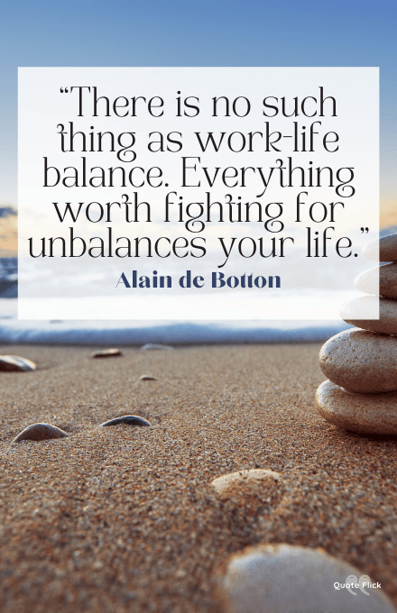 Quote on work life balance
