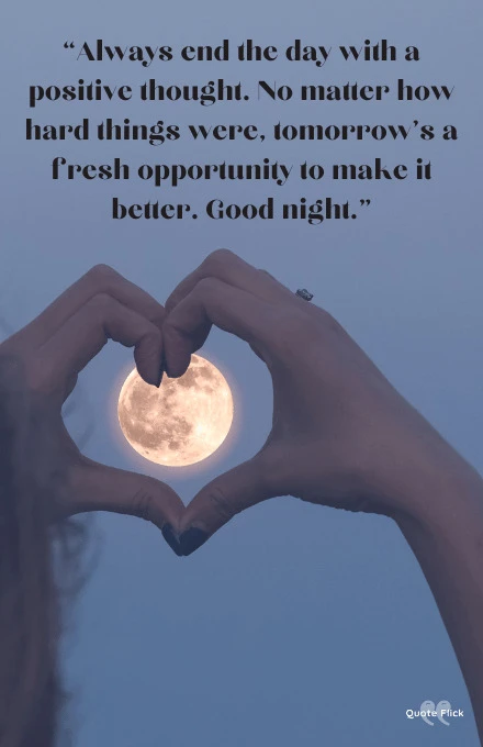 Quotes about good night