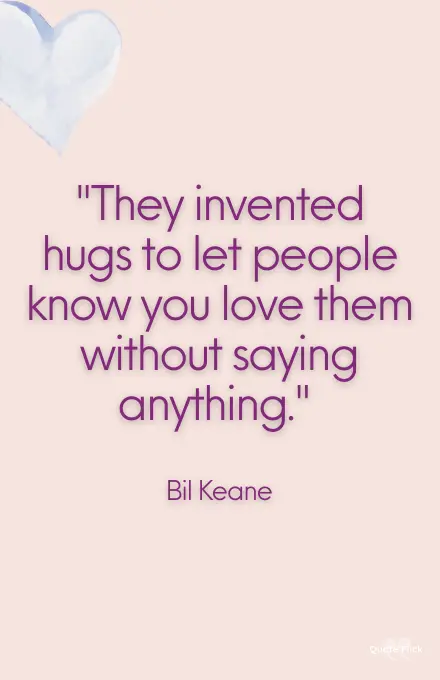 Quotes about hugs