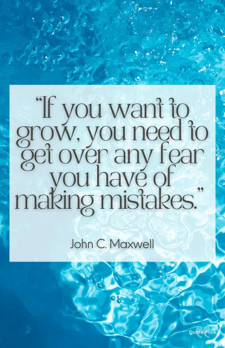 Quotes about making mistakes
