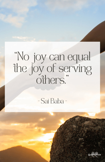 Quotes about serving others