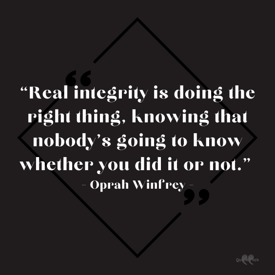 Quotes about work ethic and integrity