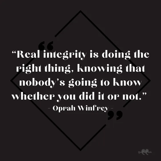 Quotes about work ethic and integrity