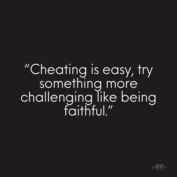 Quotes for guys who cheated
