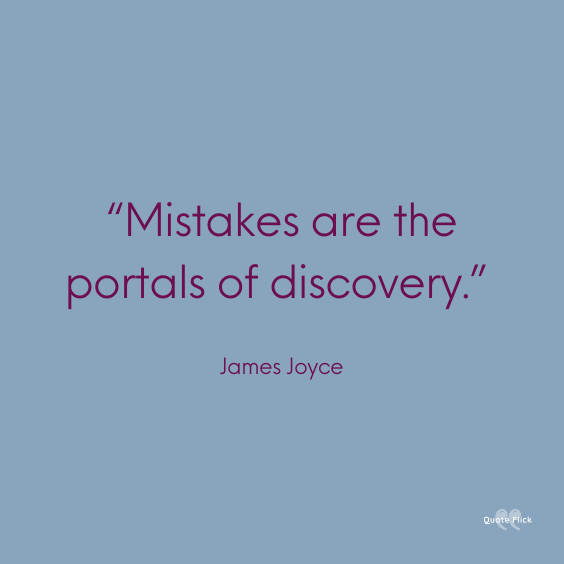 Quotes of mistakes