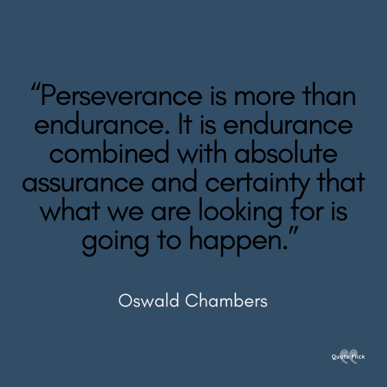 Quotes on endurance and perserverance 