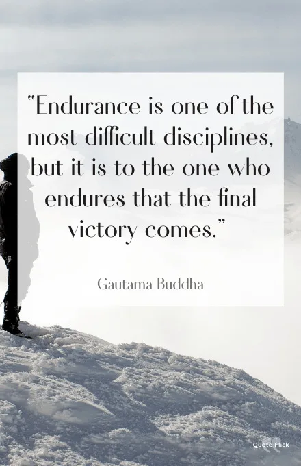 Quotes on endurance