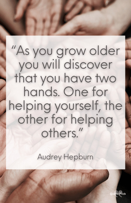 Quotes on helping others