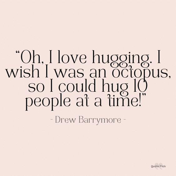 Quotes on hugging