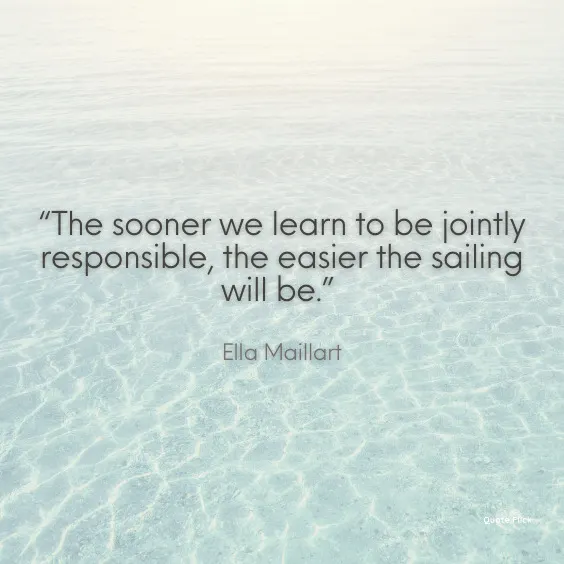 Sailing quotations