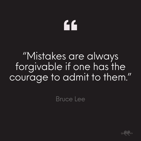 Sayings about mistakes