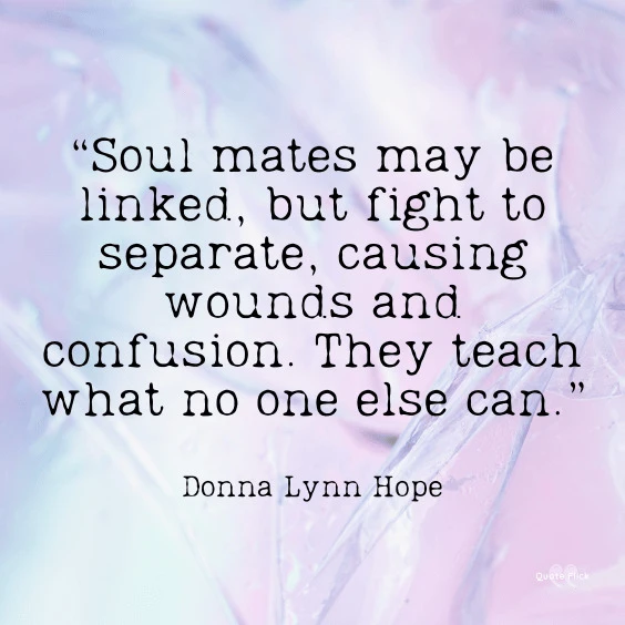 Soul mate quotation