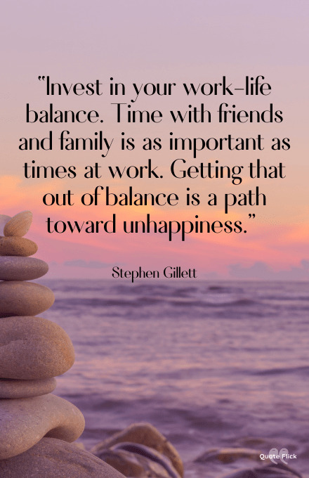 Work-life balance quotes