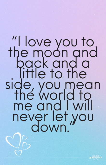 You mean the world to me quotes
