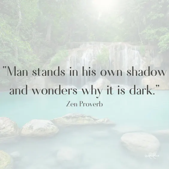 Zen proverbs