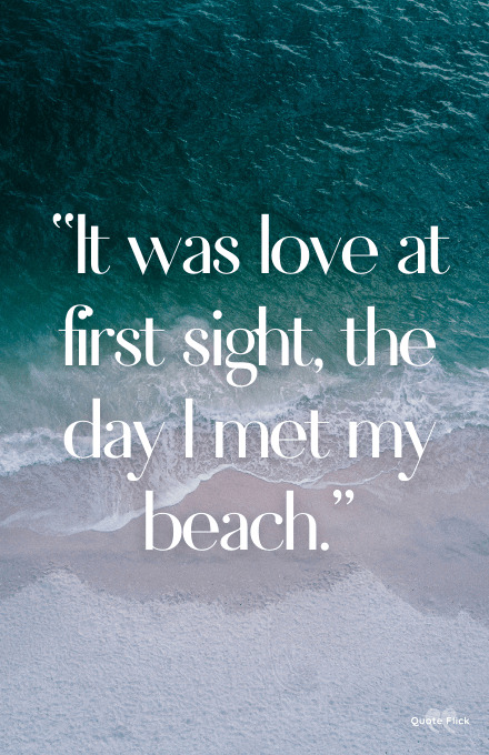 Beach quote