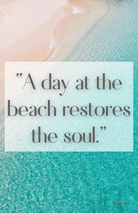 Beach quotes short