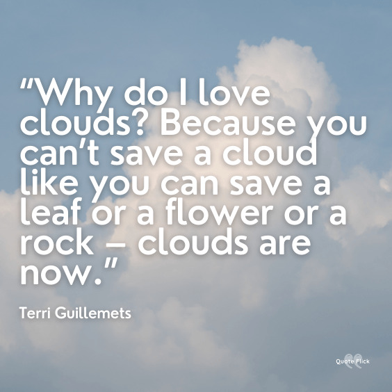 Clouds love quotes