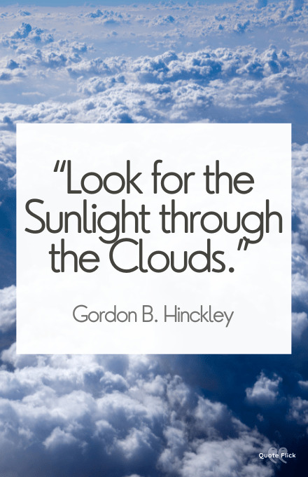 Clouds quotes and sayings