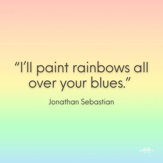 Cute rainbow quotes