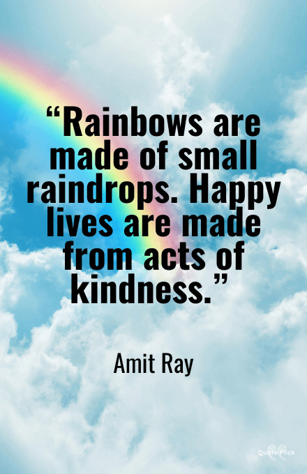 Cute rainbow quotes