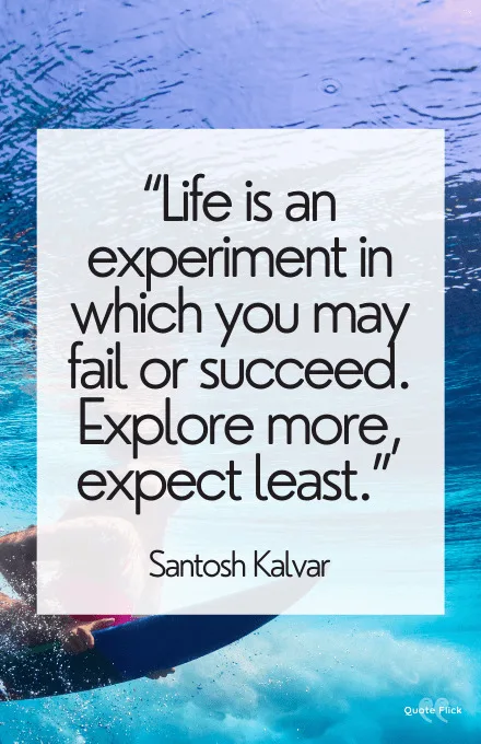 Explore quote