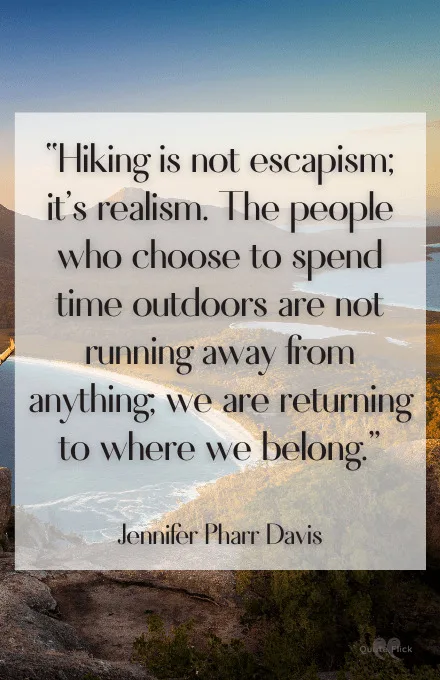 Hiking quote