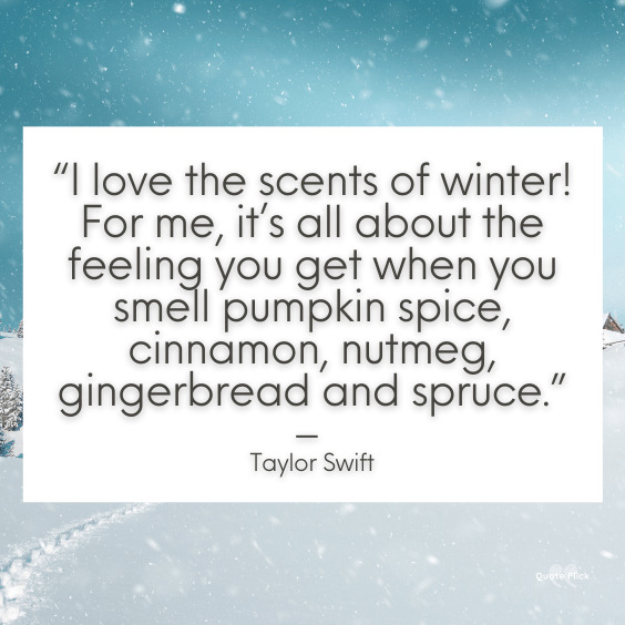 I love snow quotes