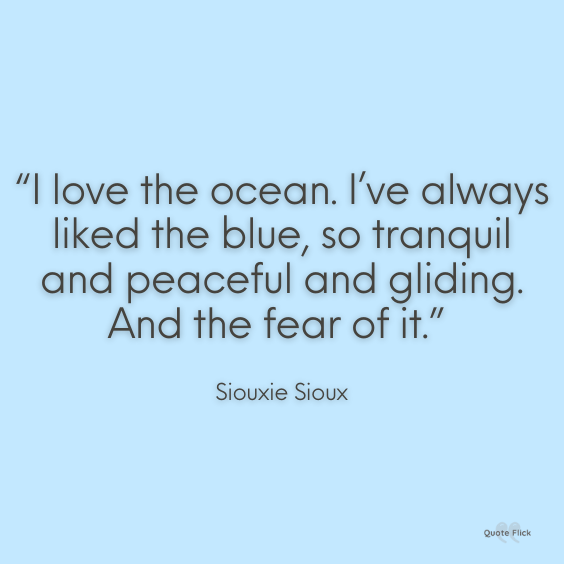 Love and the ocean quotes