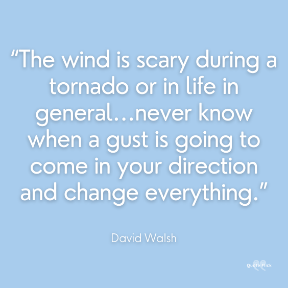 Phrases about the wind