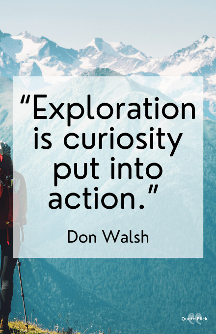 Quotations about exploration