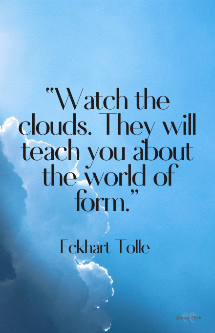 Quotations on clouds