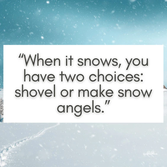 Quotations snow