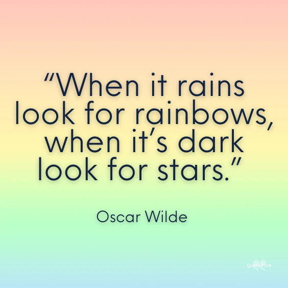 Quote about rainbows
