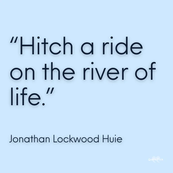 Quote on rivers