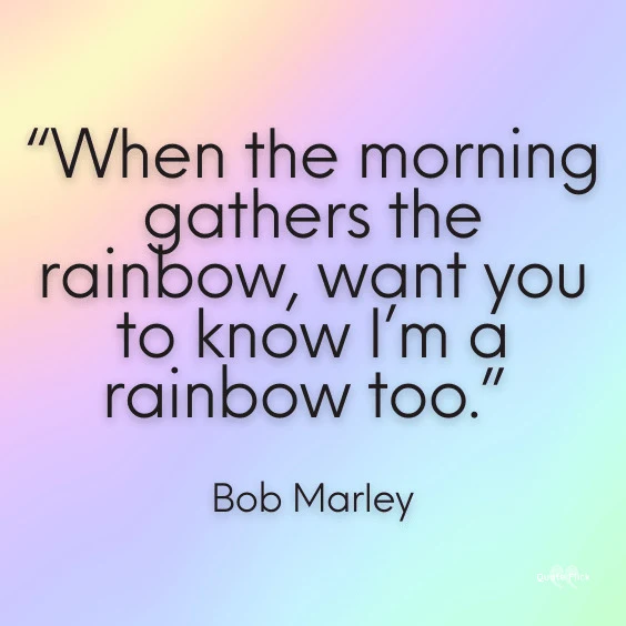 Quote rainbow