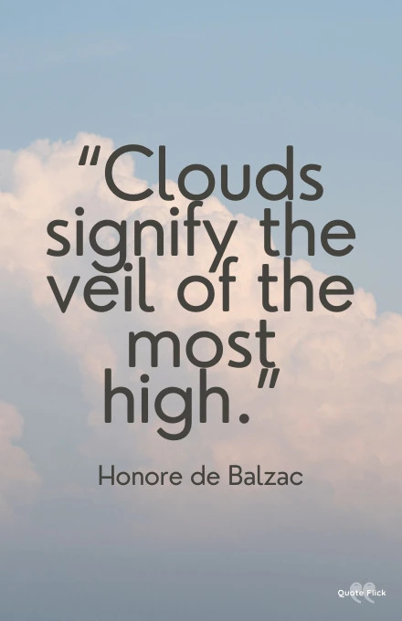Quotes about clouds