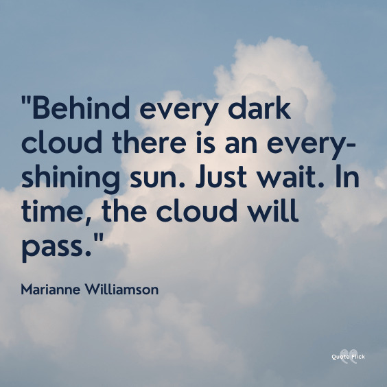 Quotes about dark clouds