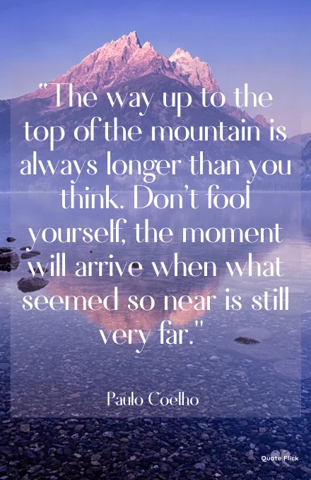 Quotes about mountains