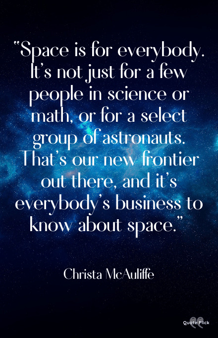 Quotes about space