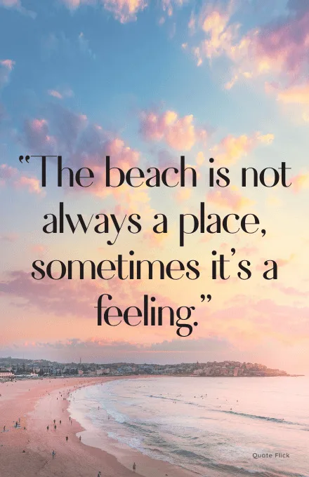 Quotes about the beach
