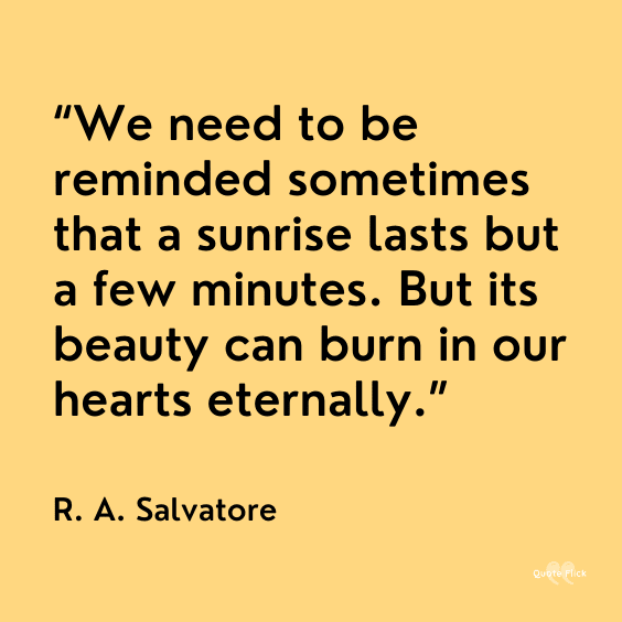 Quotes about the sunrise
